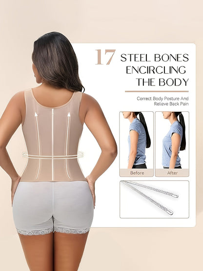 Women's Waist Trainer Shapewear - Versatile Everyday Style 25861