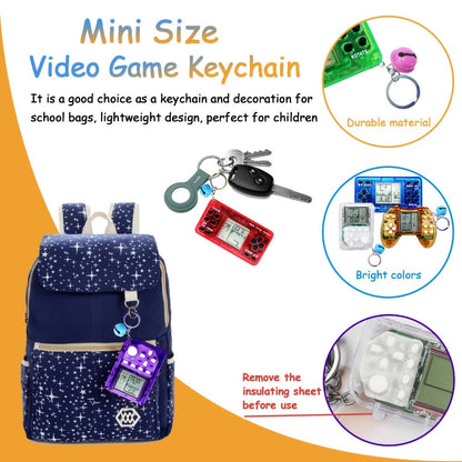 Video Game Keychains 12 Pack – Bulk Mini Gaming Controller Party Favors for Kids & Boys, Birthday Goody Bag Stuffers, Classroom Prizes & Gamer Loot Bag Fillers