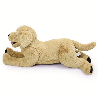 Golden Retriever Stuffed Animal 21 Inch Large Soft Plush Dog Toy Lifelike Puppy Doll Cuddly Huggable Gift for Kids Toddlers Dog Lovers Birthday Christmas