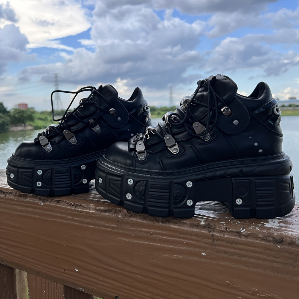 Unisex Sneakers - Lace-Up Fit