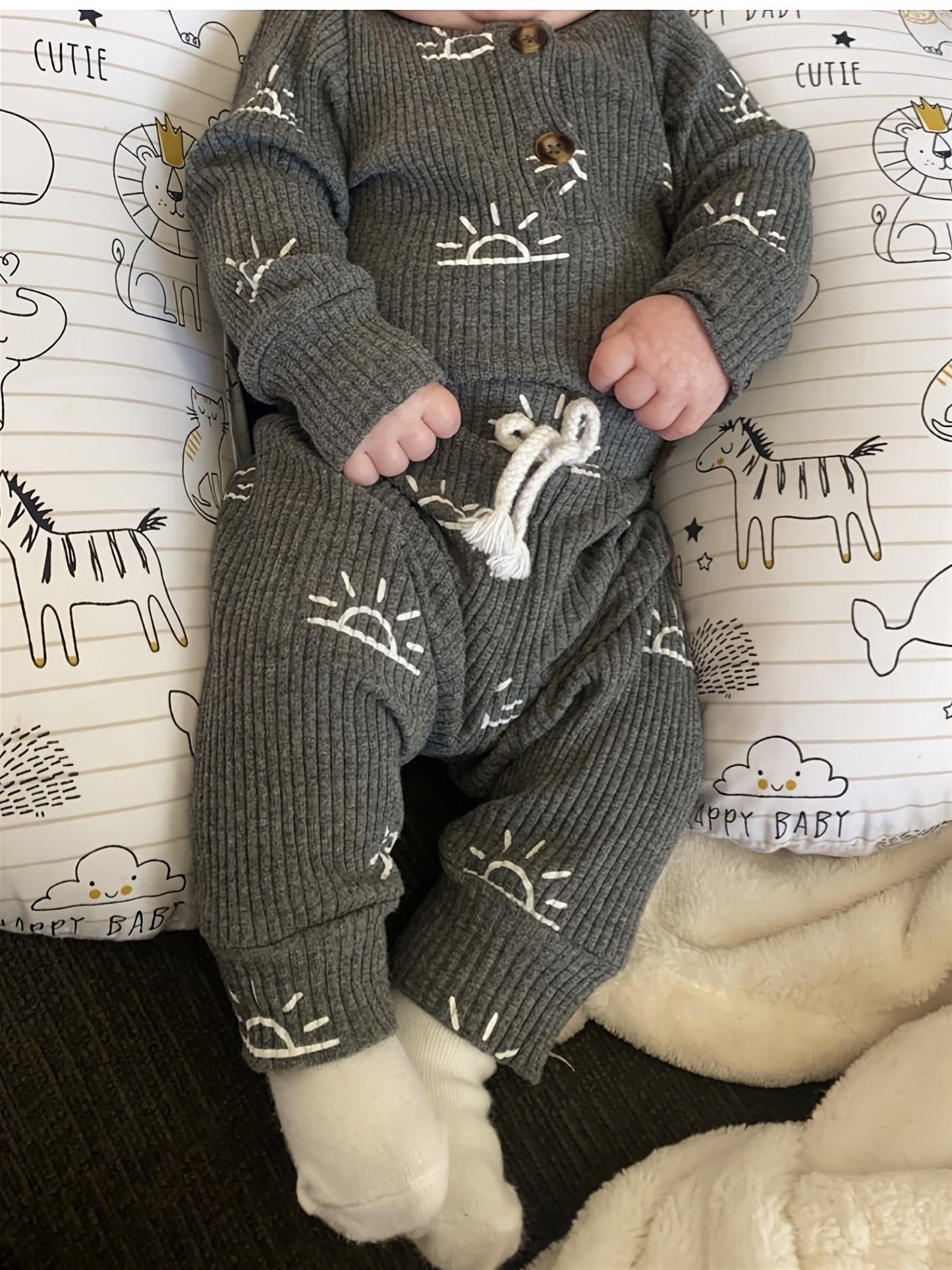 Baby Boys Outfit Set - Long Sleeve