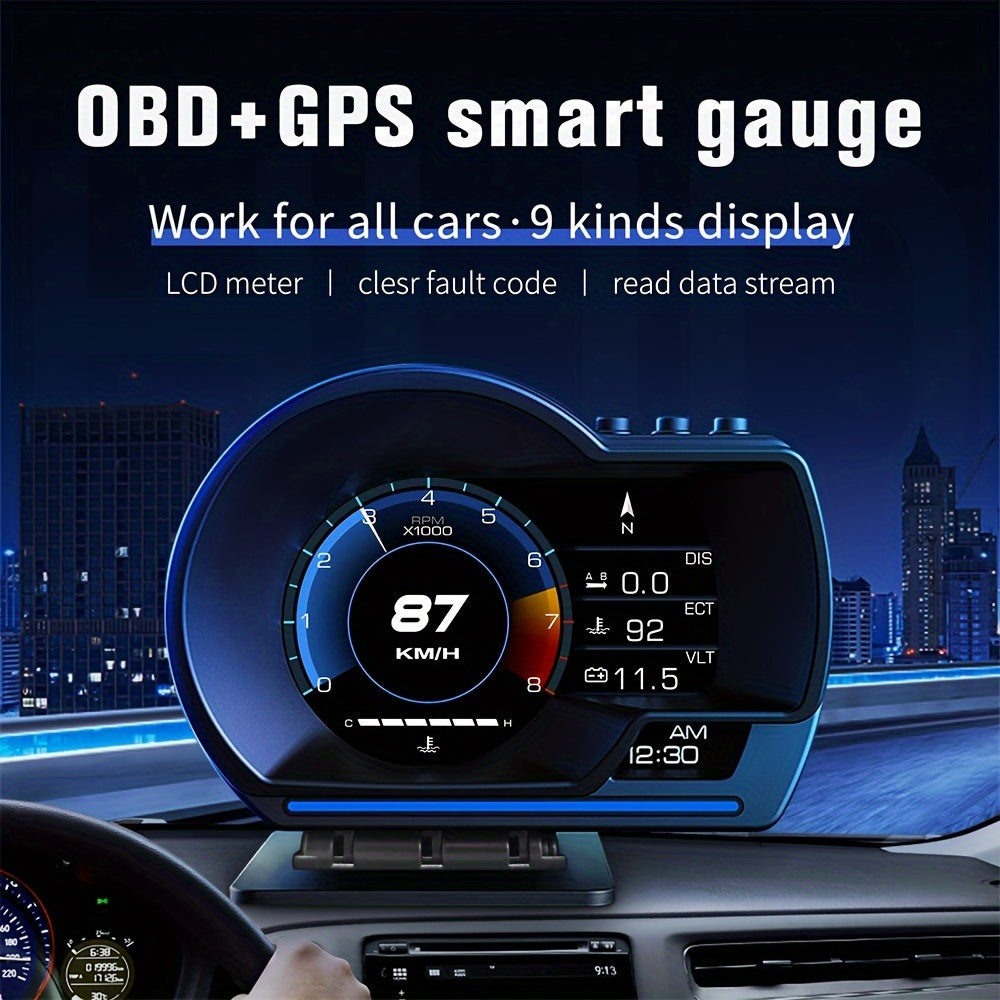 HUD Car Head Up Display Cross Border Version Speed Display