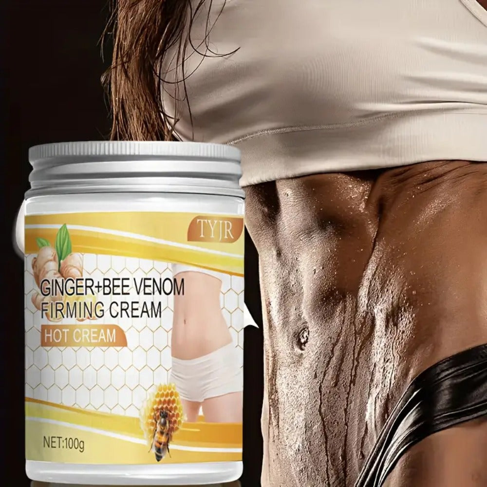 Glycerin Vitamin E Body Firming Cream 2pcs 100g Each Moisturizing Toning Lotion Skin Tightening Elasticity Nourishing Daily Care for Abdomen Arms Legs Back Waist All Skin Types Women