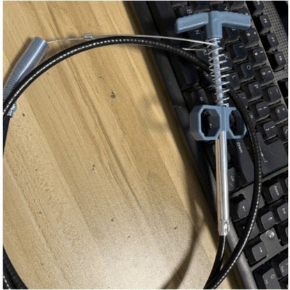 Car Door Opening Airbag Tool 39.37 Inch Spring-Loaded Wedge with Ergonomic Handle Coil Cable for GM Vehicles Window Door Installation Repair Locksmith Auto Entry Tool Extendable Robust