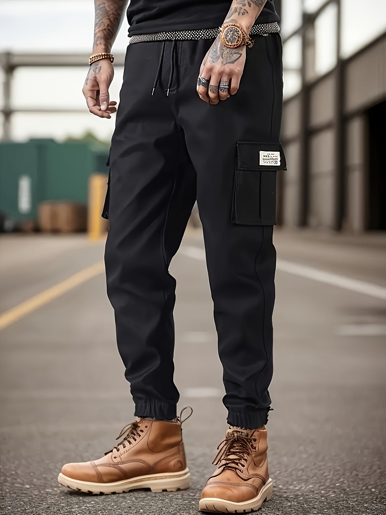 Men's Cargo Pants - Multi Pocket Everyday Style 511205