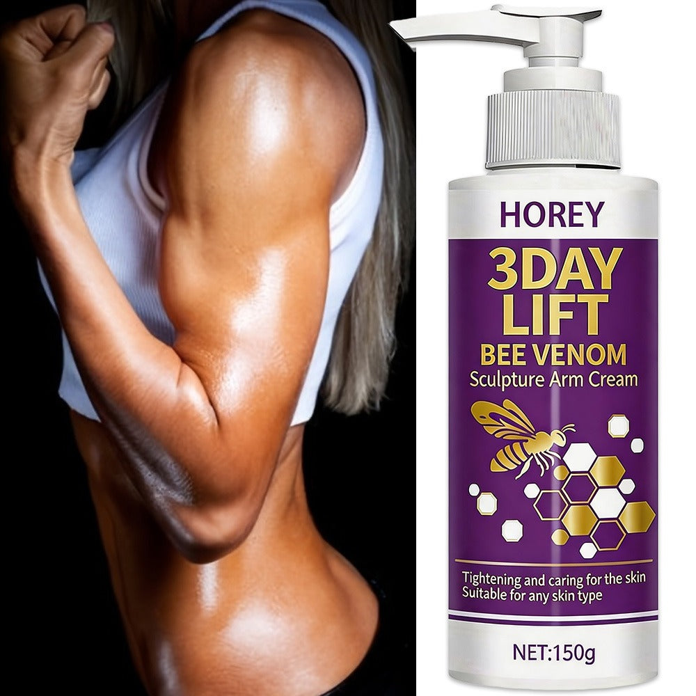 Bee Venom Firming Cream 150g – 3-Day Skin Tightening & Lifting Body Sculpting Lotion for Loose Sagging Arms, Belly, Thighs & Buttocks, Anti-Aging Moisturizer for Women
