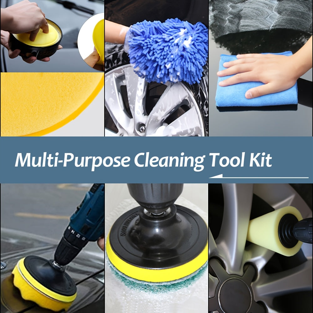 Car Detailing Brush Set The Ultimate Auto Cleaning Kit for Vents Gaps Maintenance Car Air Outlet Detail Clearance Brush