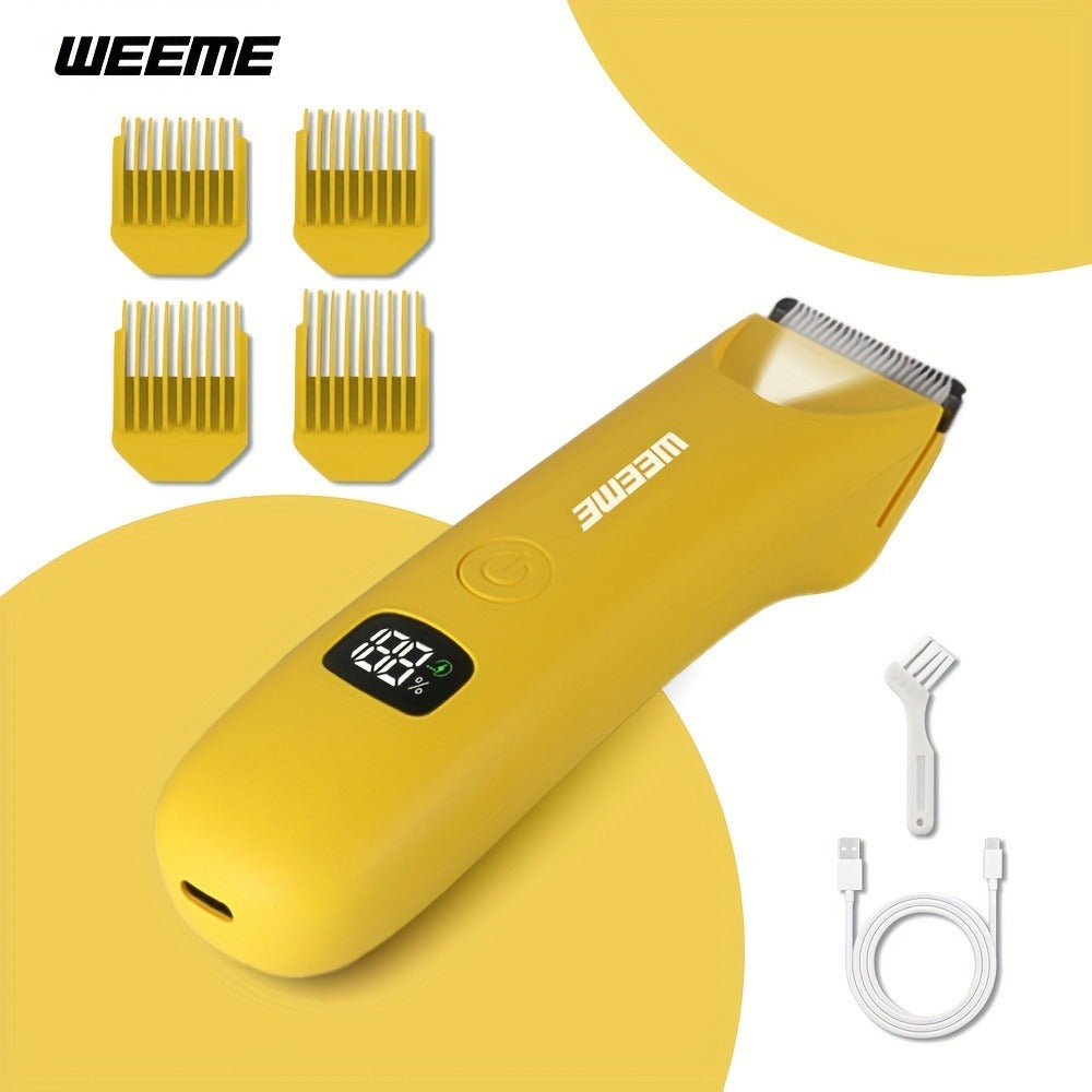 Body Hair Trimmer for Men & Women – Professional Electric Bikini Trimmer, Multi-Functional Hair Removal Device for Shaving & Grooming, Christmas Gift Set