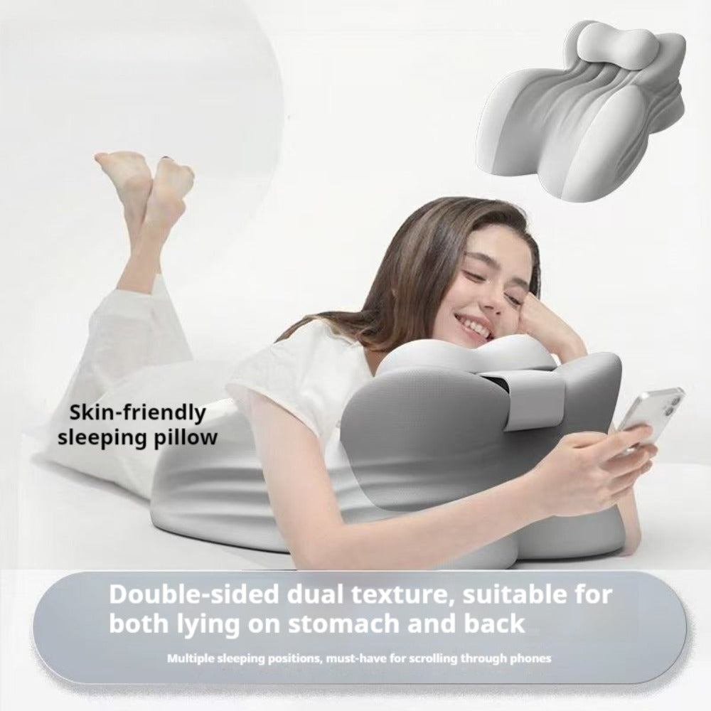 Wedge Pillow Memory Foam – Ergonomic Cervical & Lumbar Support for Stomach, Side & Back Sleepers | Breathable Removable Washable Cover, Multi-Use for Sleep, Office & Reading, Great Gift for Couples
