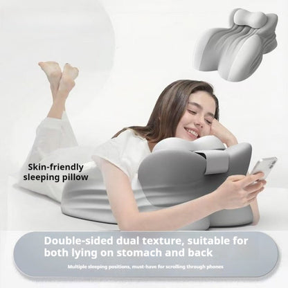 Wedge Pillow Memory Foam – Ergonomic Cervical & Lumbar Support for Stomach, Side & Back Sleepers | Breathable Removable Washable Cover, Multi-Use for Sleep, Office & Reading, Great Gift for Couples