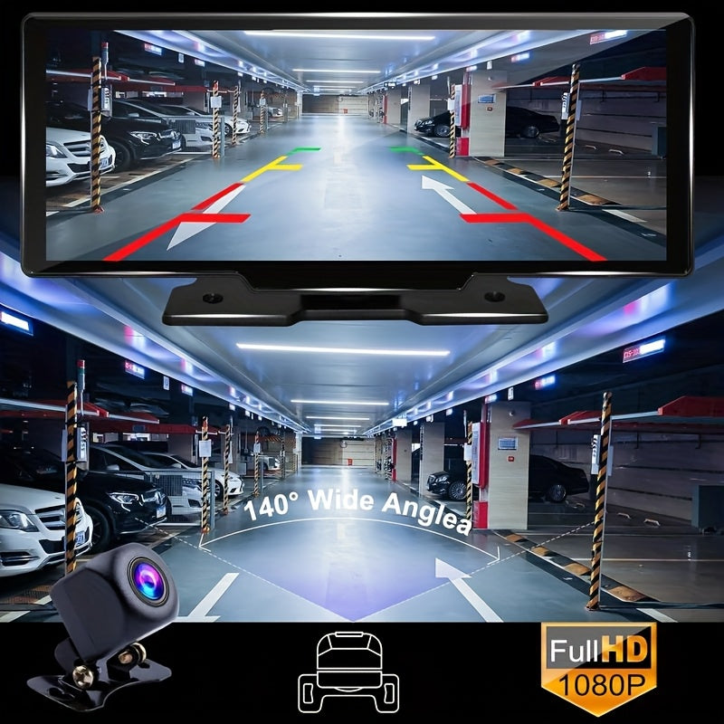 10.26 Inch 4K Ultra HD/7 Inch 1080P Portable Car Stereo with Wireless Carplay Screen, Carplay Radio Touchscreen, Car Video Players for Any Car, Without Battery