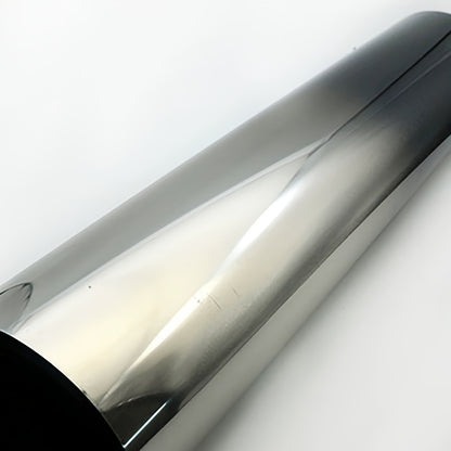 A Roll Measuring 19.7 by 118 Inches of Two-Tone Gradient Window Film That Is Heat-Resistant, Shatterproof, And Easy to Apply And Remove, Made from PET Material, Designed for Vehicle Exterior Enhancements