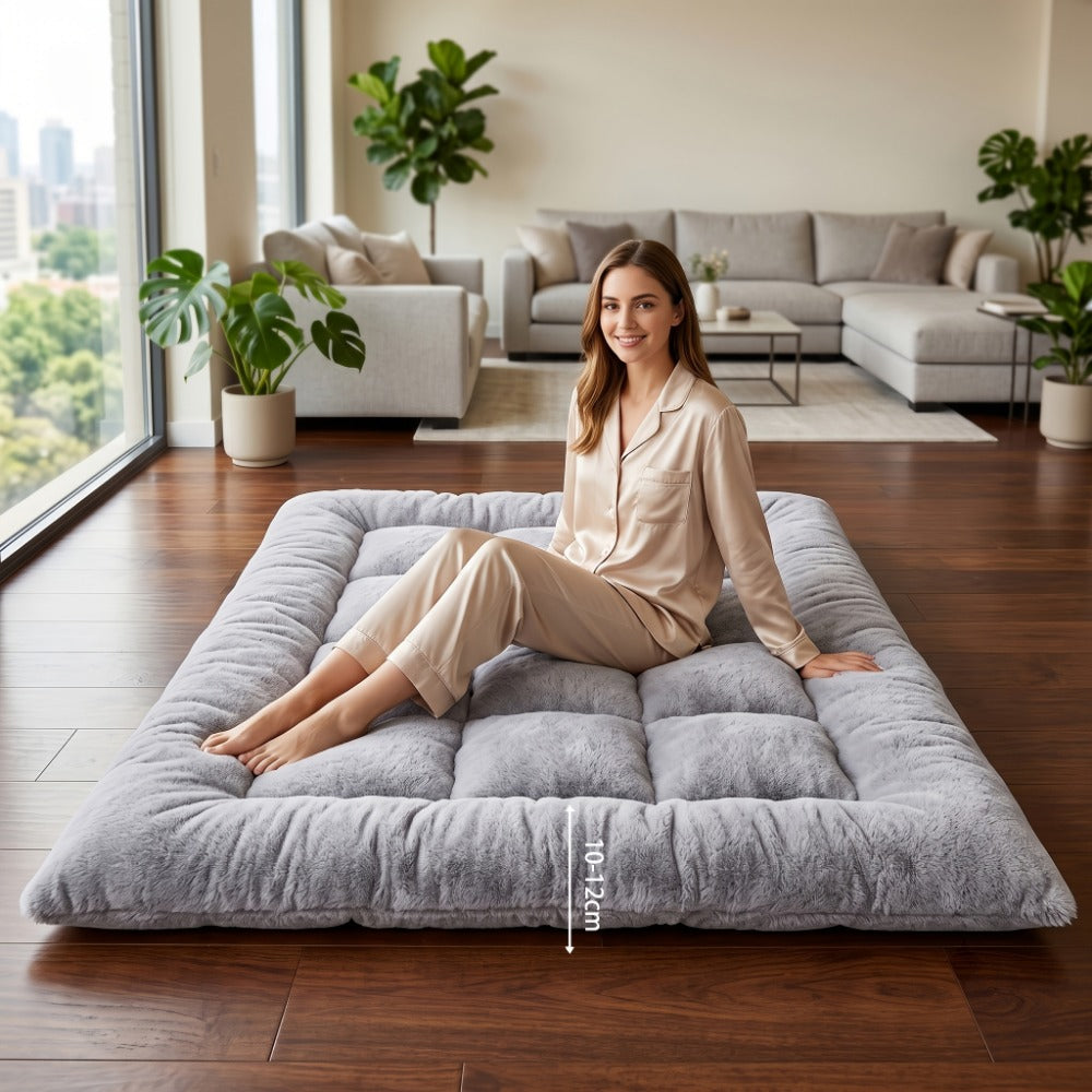 Foldable Floor Mattress, Foldable Sleeping Mat for Bedroom Comfort and Support detail image - detail view 10