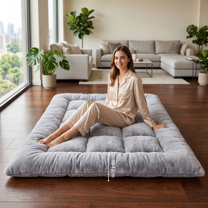 Foldable Floor Mattress, Foldable Sleeping Mat for Bedroom Comfort and Support detail image - detail view 10