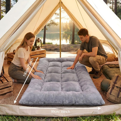 Foldable Floor Mattress, Foldable Sleeping Mat for Bedroom Comfort and Support detail image - detail view 5