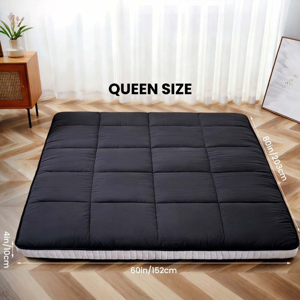 Foldable Floor Mattress with Memory Foam, Portable Guest Bed detail image - detail view 5