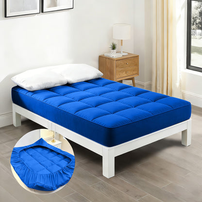 Foldable Mattress Topper, Portable Bed Topper for Bedroom Comfort and Support detail image - detail view 21
