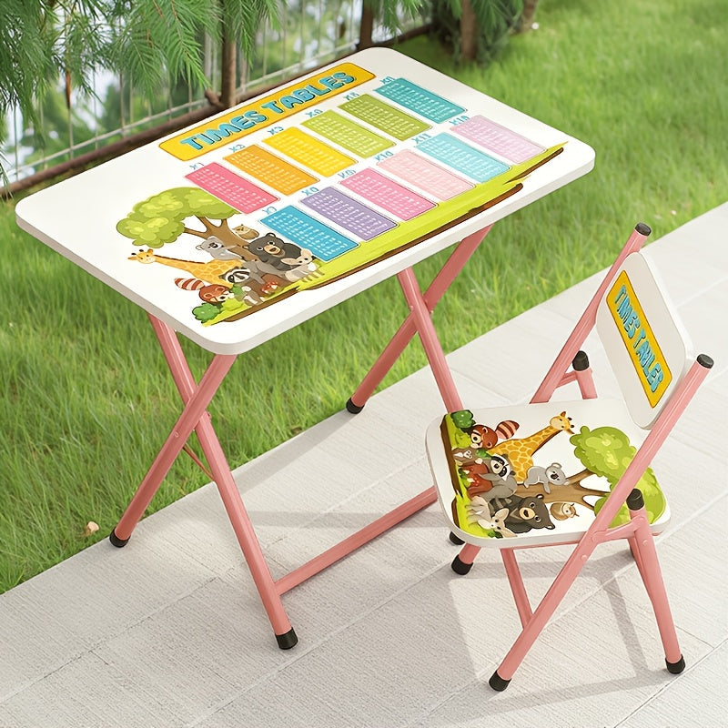 Kids Table and Chair Set shown in the Set B option