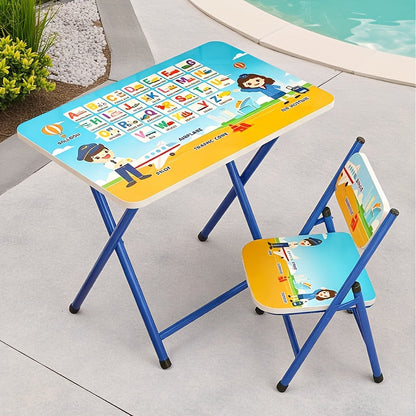 Kids Table and Chair Set shown in the Set C option