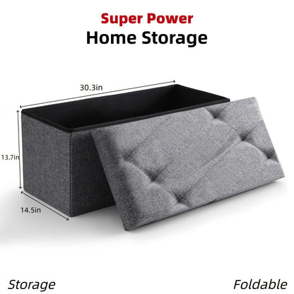 Ottoman shown in the Large option