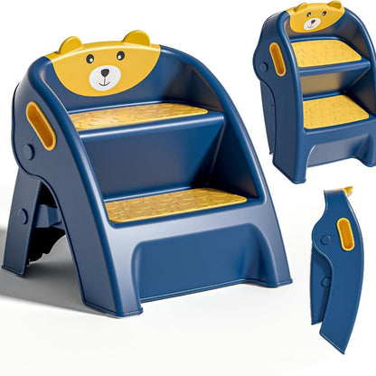 Step Stool shown in the Blue option