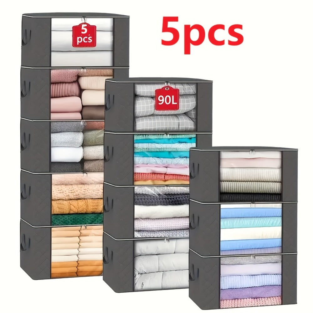 Foldable Storage Bags for Organized Everyday Storage in Closet detail image - detail view 11