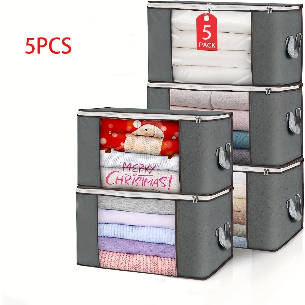 Foldable Storage Bags for Organized Everyday Storage in Closet detail image - detail view 12