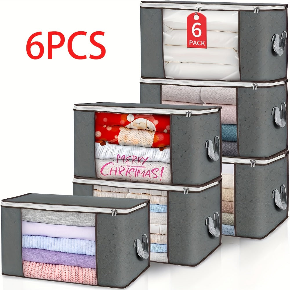 Foldable Storage Bags for Organized Everyday Storage in Closet detail image