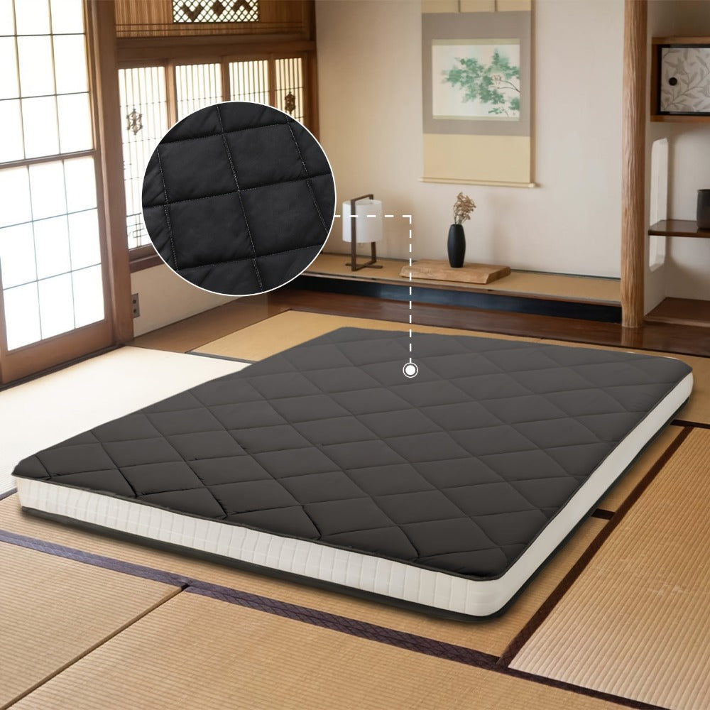 Foldable Twin Floor Mattress with Carry Bag and Multiple Color Options detail image - detail view 3