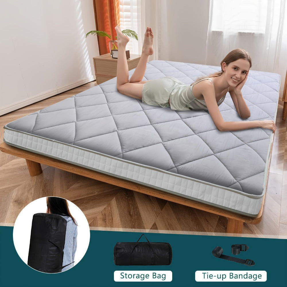 Foldable Twin Floor Mattress with Carry Bag and Multiple Color Options detail image - detail view 9