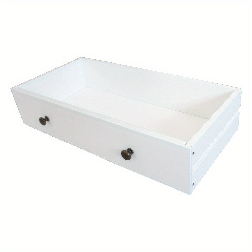 Freestanding Bathroom Cabinet with Waterproof Protection for Organized Everyday, in White detail image - detail view 4