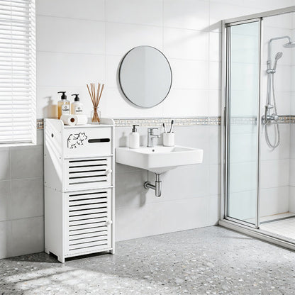 Freestanding Bathroom Storage Cabinet, Home Storage Cupboard detail image - detail view 7