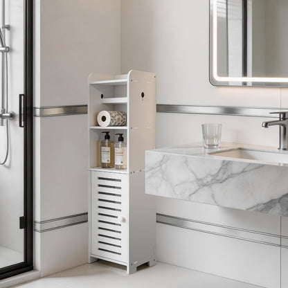 Freestanding Bathroom Storage Cabinet, Home Storage Cupboard detail image - detail view 8