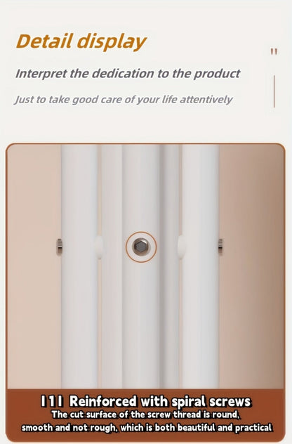 Freestanding Heavy-Duty Coat Rack with Tool-Free Assembly, Entryway Hall Tree detail image - detail view 12