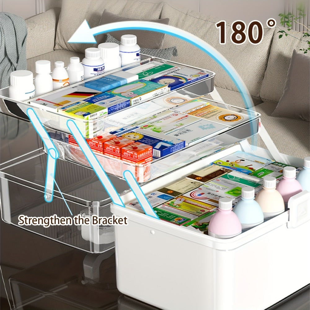 Freestanding Medicine Chest with Large-Capacity Storage for Bedroom detail image - detail view 11
