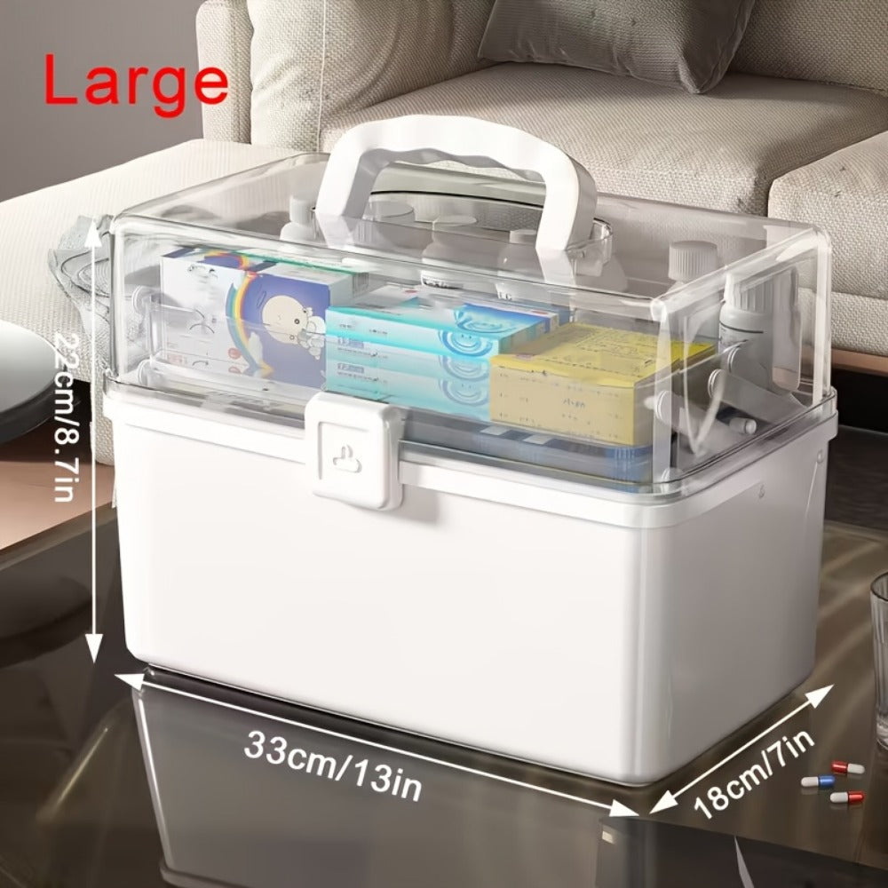 Freestanding Medicine Chest with Large-Capacity Storage for Bedroom detail image