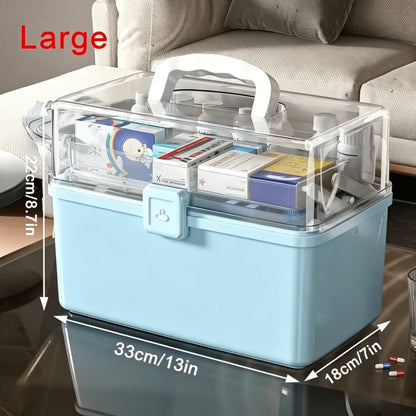 Freestanding Medicine Chest with Large-Capacity Storage for Bedroom detail image - detail view 3