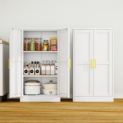 Freestanding Metal Bathroom Storage Cabinet, Home Storage Cupboard detail image - detail view 10