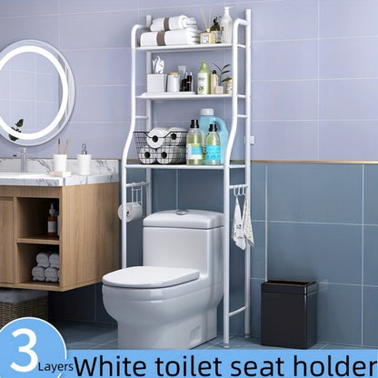 Freestanding Metal Bathroom Storage Rack for Organized Everyday Storage detail image - detail view 11