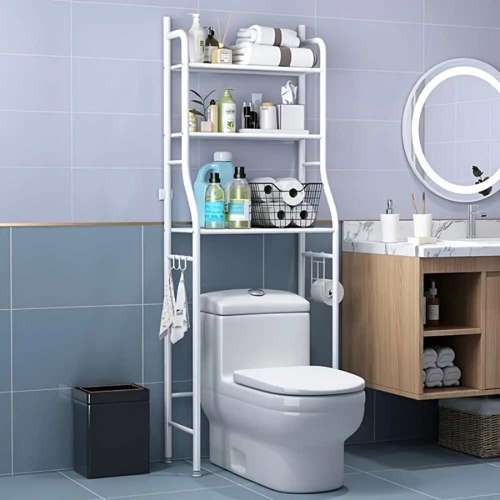 Freestanding Metal Bathroom Storage Rack for Organized Everyday Storage detail image - detail view 12