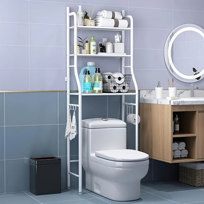 Freestanding Metal Bathroom Storage Rack for Organized Everyday Storage detail image - detail view 12