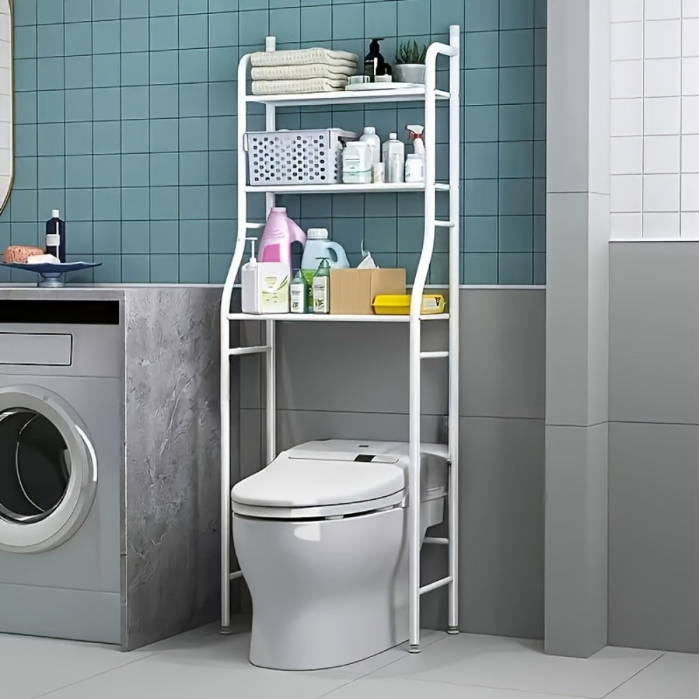Freestanding Metal Bathroom Storage Rack for Organized Everyday Storage detail image - detail view 13