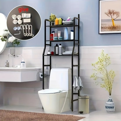 Freestanding Metal Bathroom Storage Rack for Organized Everyday Storage detail image - detail view 8