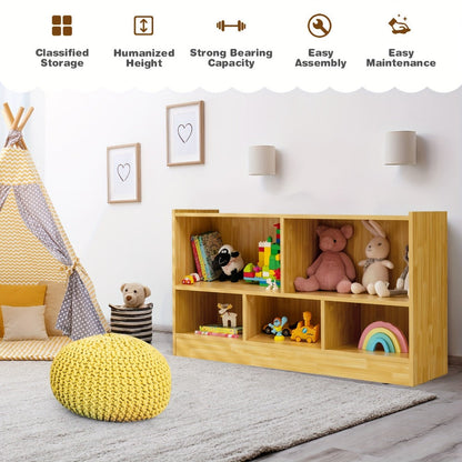Freestanding Storage Cabinet with Open Shelves, Freestanding Storage Cupboard detail image - detail view 5