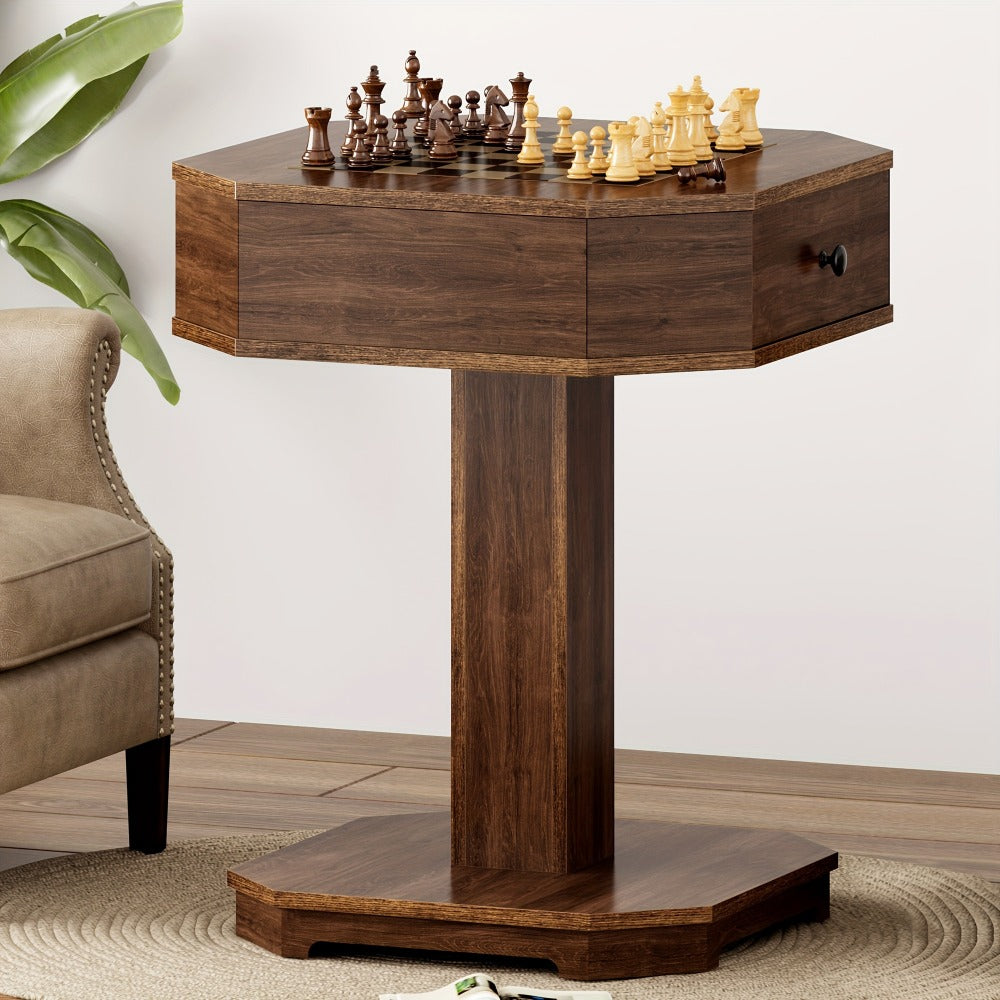 Game Tables And Accent Tables with Storage Drawers and Side Table for Living Room detail image - detail view 10