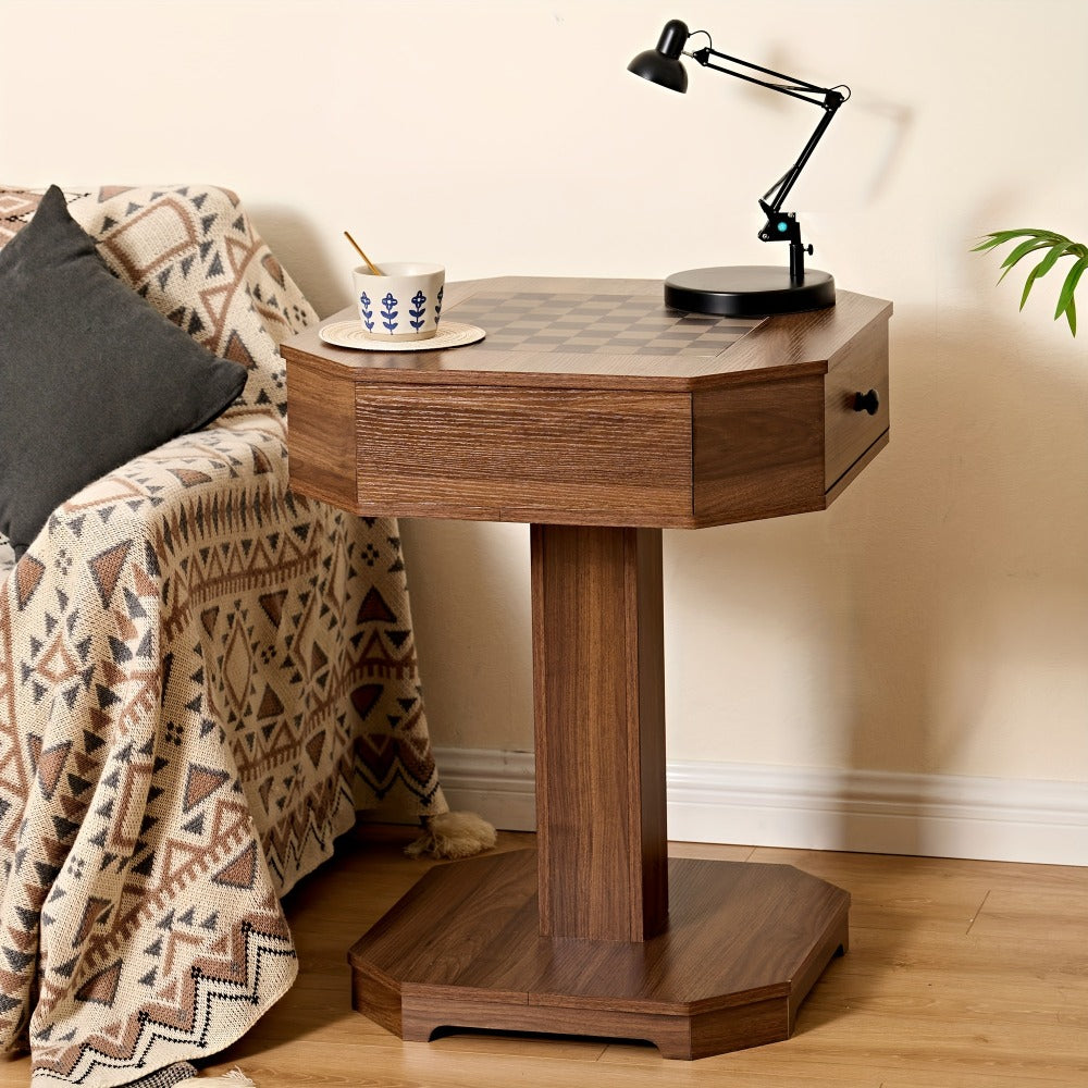 Game Tables And Accent Tables with Storage Drawers and Side Table for Living Room detail image - detail view 8