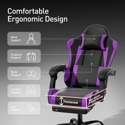 Gaming Chair, High-Back Gaming Seat for Comfortable Everyday Seating detail image - detail view 11