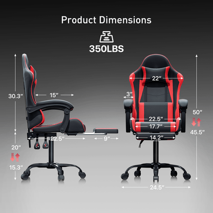 Gaming Chair, High-Back Gaming Seat for Comfortable Everyday Seating detail image - detail view 21