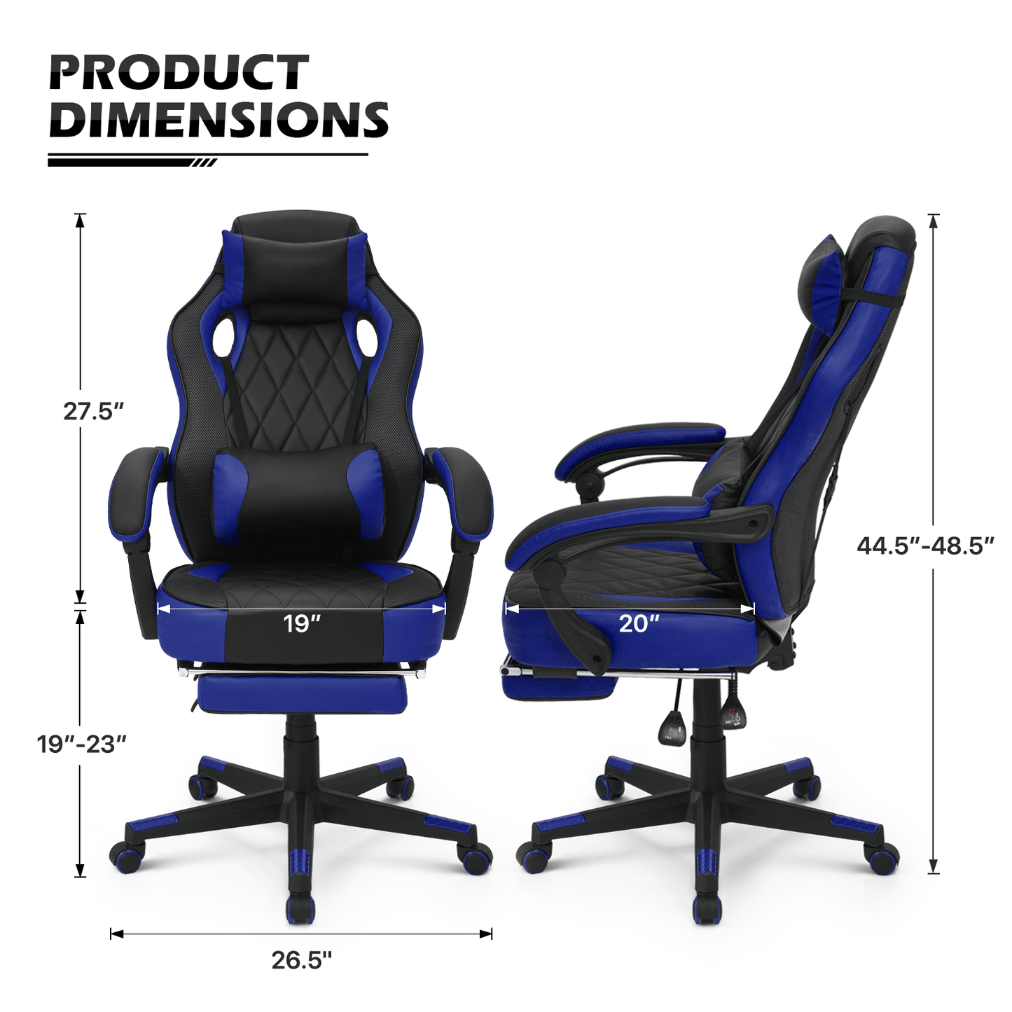 Gaming Chair, High-Back Gaming Seat for Comfortable Everyday Seating detail image - detail view 26