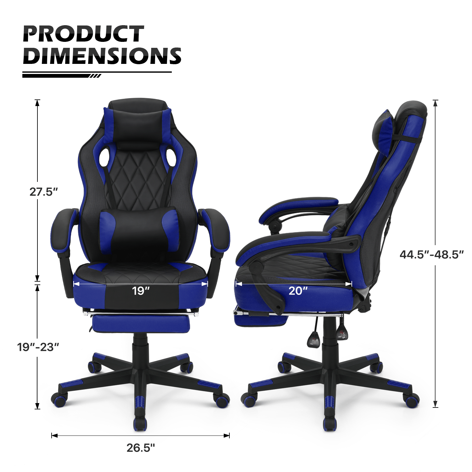 Gaming Chair, High-Back Gaming Seat for Comfortable Everyday Seating detail image - detail view 26